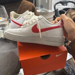 Air Force 1 Crater Next Nature GS 'White Habanero Red' size 3.5 Y/ UK 3/cm 22.5
